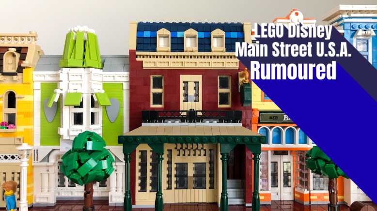 LEGO Disney Main Street U.S.A. Rumoured for 2026 – Theme Park Set Details Image