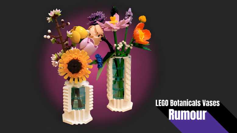 LEGO Botanicals Vases Rumoured for 2026 – Official Display Solution Coming Soon? Image
