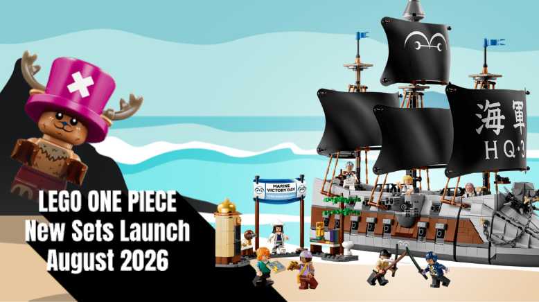 LEGO ONE PIECE Sets 2026 Revealed – Marine Battleship, Drum Castle & More Image