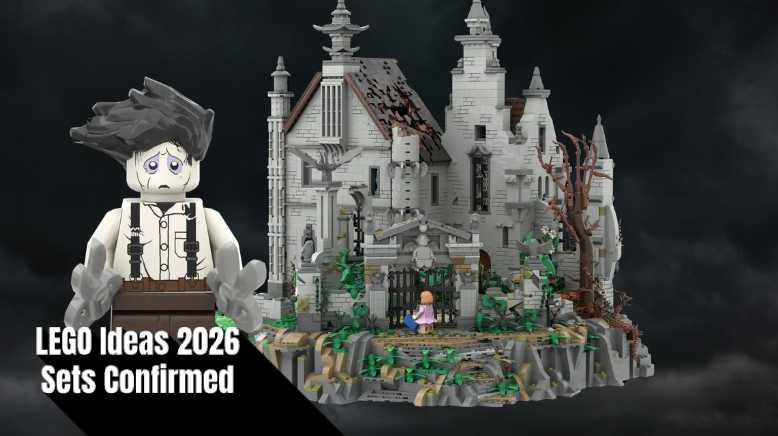 LEGO Ideas 2026 Sets Confirmed – Edward Scissorhands, Amsterdam Canal Houses & More Image
