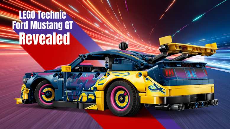 LEGO Technic 42236 Ford Mustang GT Revealed – Custom Garage Set Details & Release Date Image