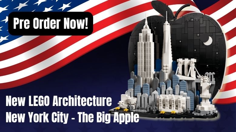 LEGO Architecture 21066 New York City – The Big Apple Officially