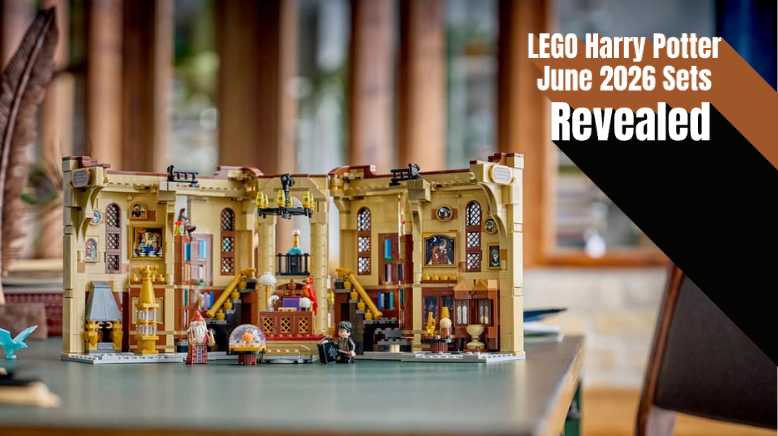 LEGO Harry Potter June 2026 Sets Revealed – Hogwarts East Wing Image