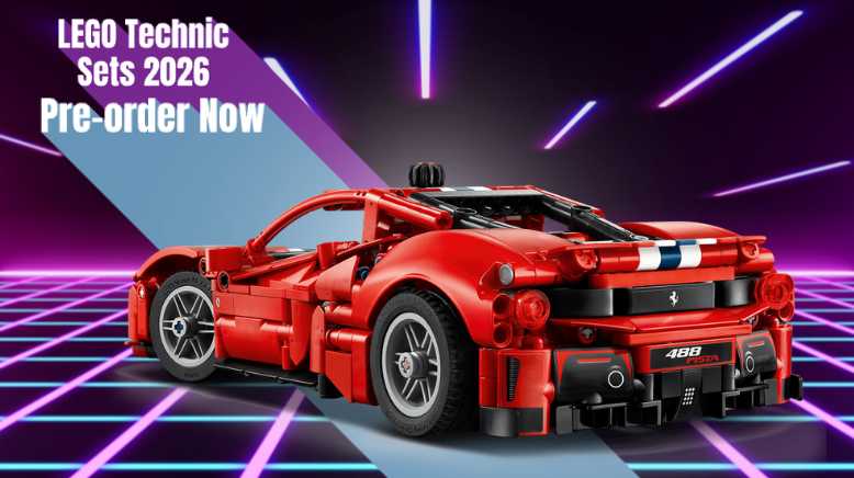 LEGO Technic Pre-Order Sets 2026 – Fast & Furious, Ferrari, Bugatti & More Image