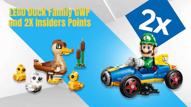 LEGO Duck Family GWP Alert – Free Set, Double Points & New LEGO Promotions Image