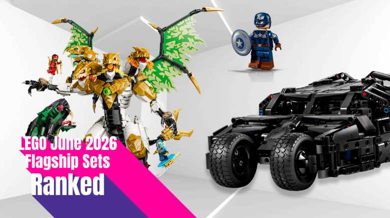 LEGO June 2026 Flagship Sets Ranked – Minas Tirith, Helicarrier & More Image