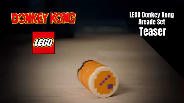 LEGO Donkey Kong Teased by LEGO and Nintendo – Arcade Machine Rumours & Investment Potential Image