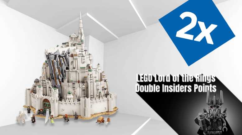 LEGO Lord of the Rings Double Insiders Points – Rivendell, Barad-dûr & The Shire Image