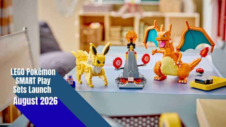LEGO Pokémon SMART Play Sets Launch August 2026 – 12 New Interactive Sets Revealed Image