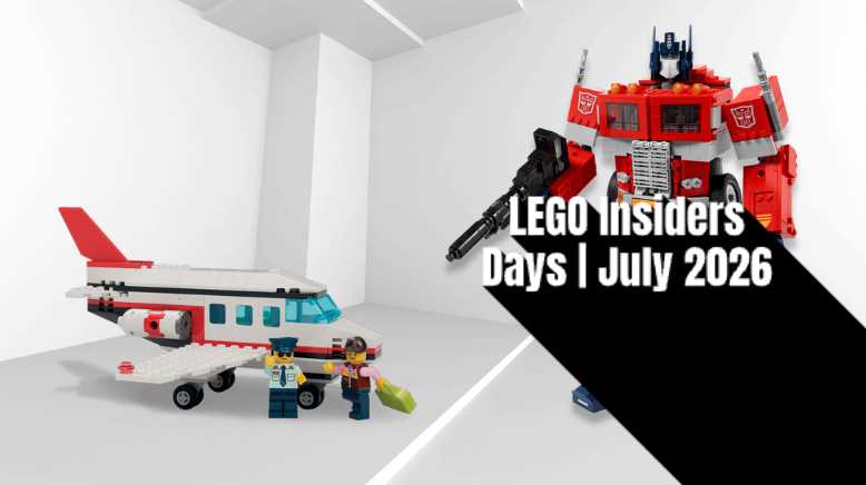 LEGO Insiders Days July 2026 – Double Points, GWPs & Deals Image