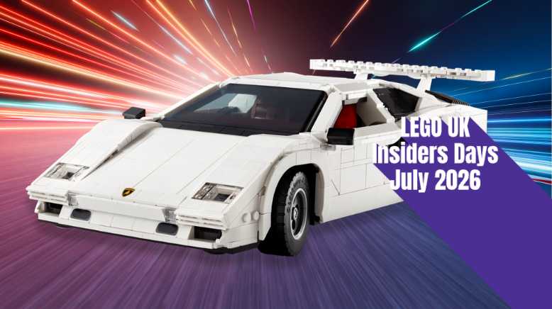 LEGO UK Insiders Days July 2026 – 4 Essential Sets Image
