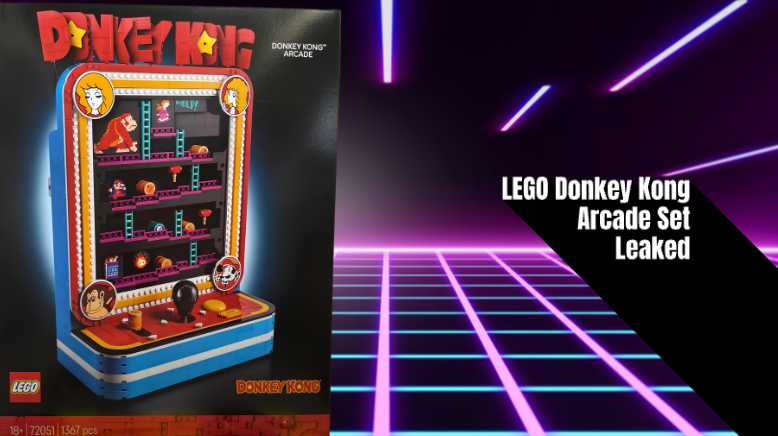 LEGO 72051 Donkey Kong Arcade Set Leaked for August 2026 Image