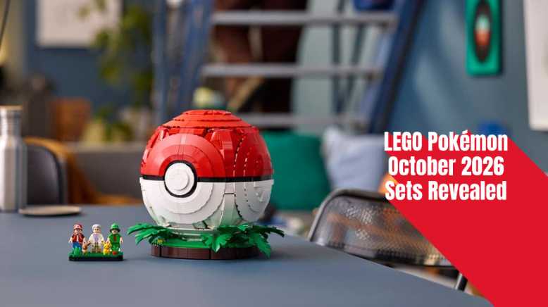 LEGO Pokémon October 2026 – Iconic Trainer Moments Poké Ball & Red Revealed Image