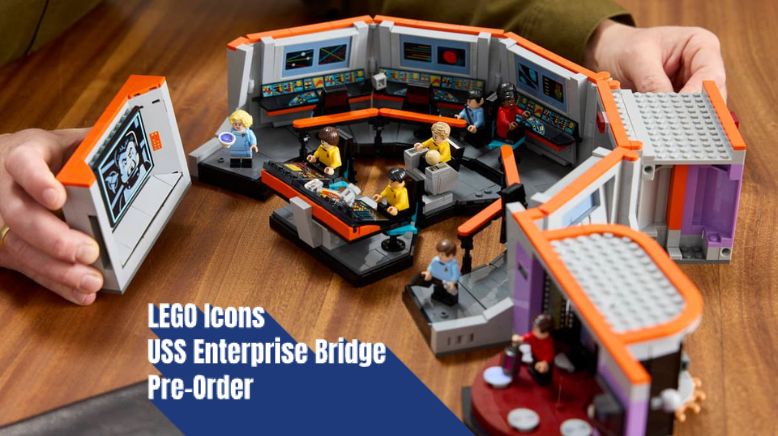 LEGO Icons 11385 USS Enterprise Bridge Available to Pre-Order Image
