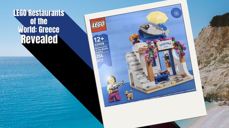 LEGO 40908 Restaurants of the World: Greece Revealed Image