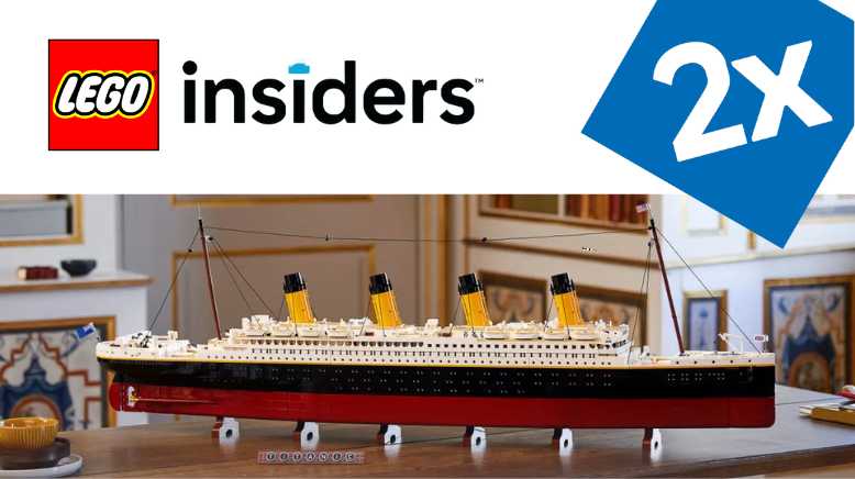 Double the Points, Double the Fun: LEGO Insiders, It’s Time to Level Up! Image
