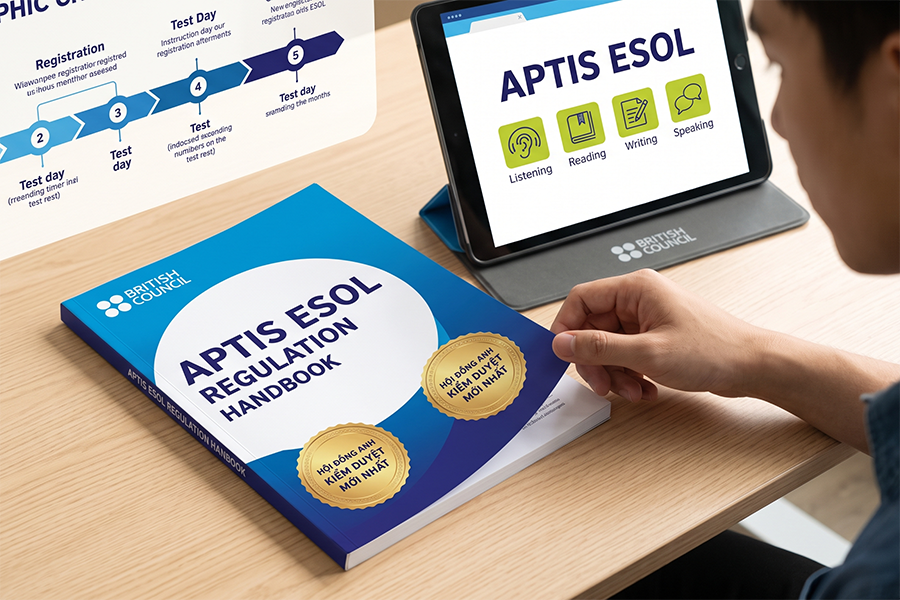 Quy chuẩn kỳ thi Aptis ESOL mới nhất