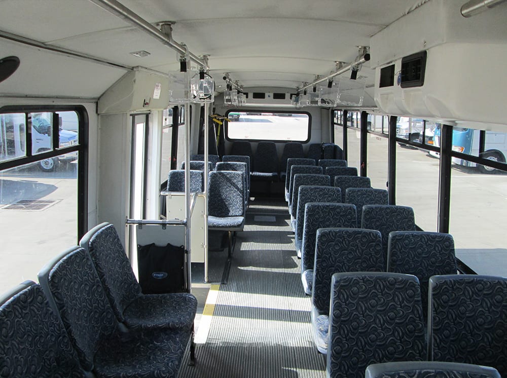 2013 Champion CTS Freightliner Bus interior seats