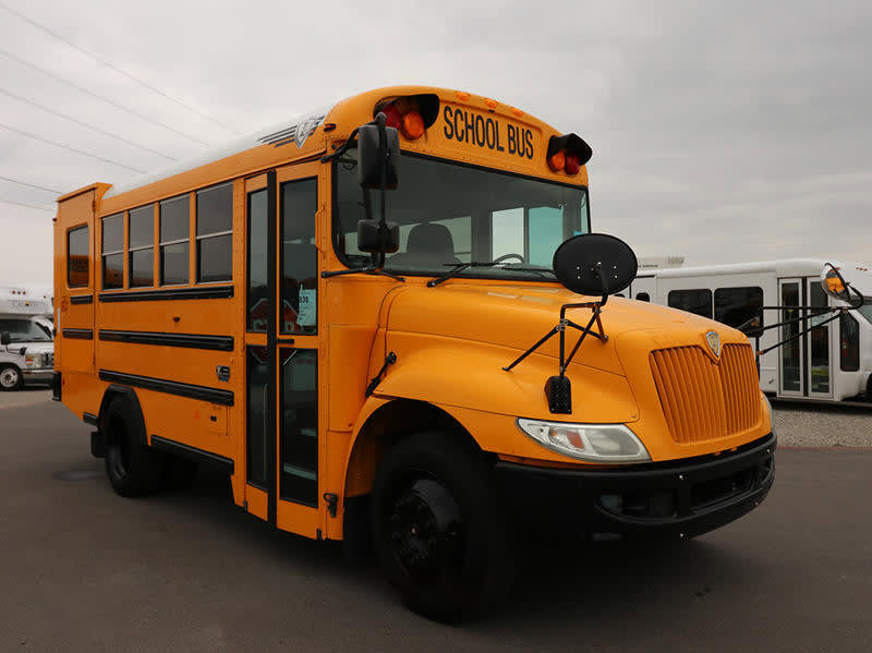 2013 IC Corporation CE front of bus passenger side