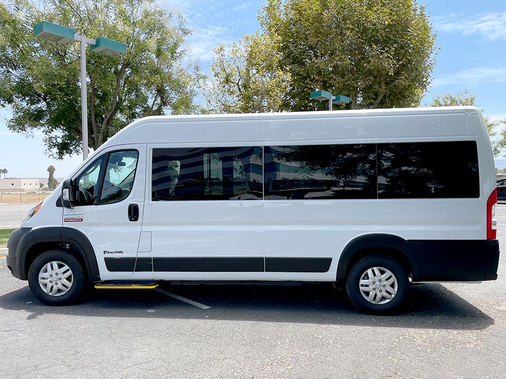 2022 BraunAbility ProMaster 3500 driver side