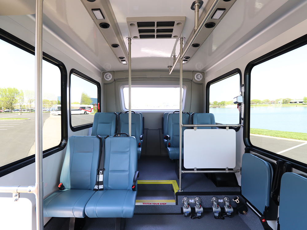 2023 Frontrunner Bus Frontrunner RAM Promaster 3500 14&2 interior seats