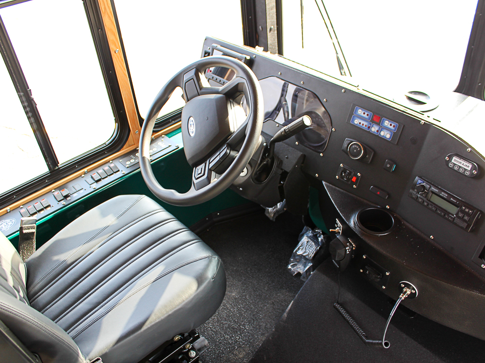 2022 Hometown Trolley Villager interior driver side