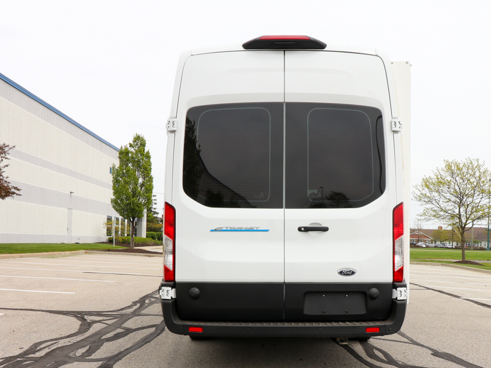 2023 Ford E-Transit Gamechanger rear