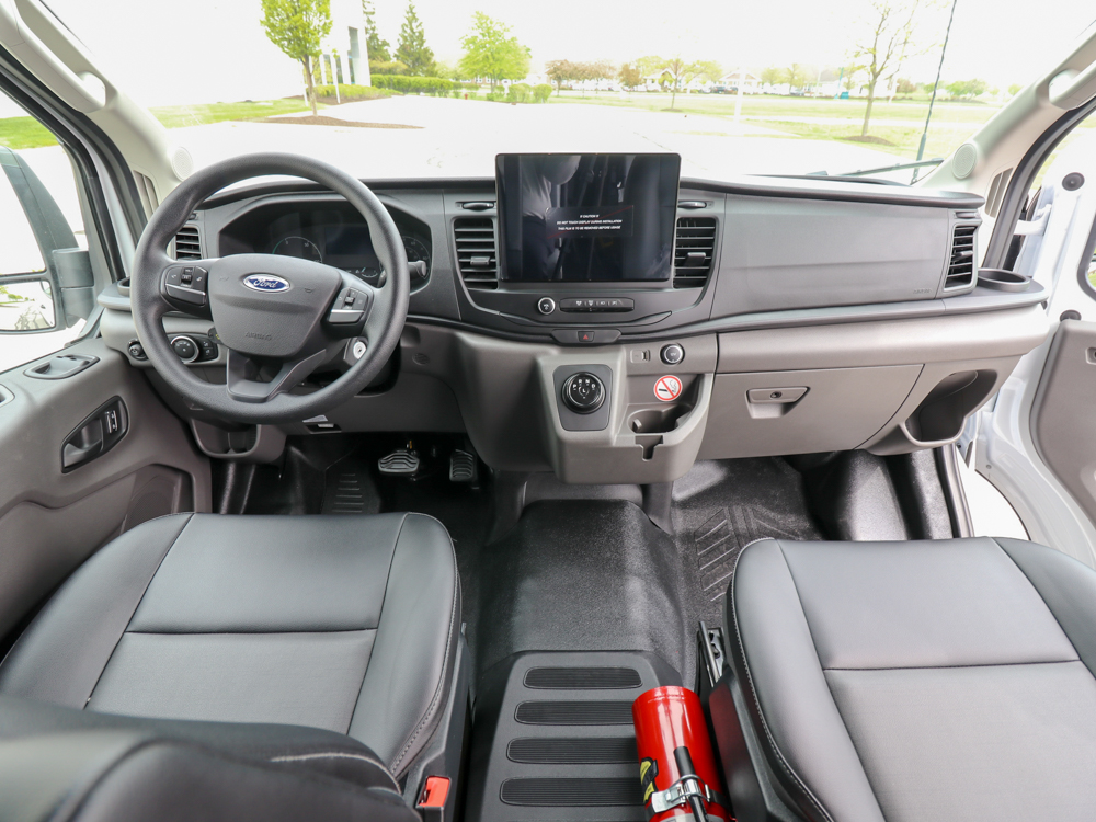 2023 Ford E-Transit Gamechanger driver front area