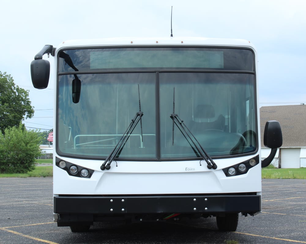 ARBOC Spirit of Equess view of front of bus