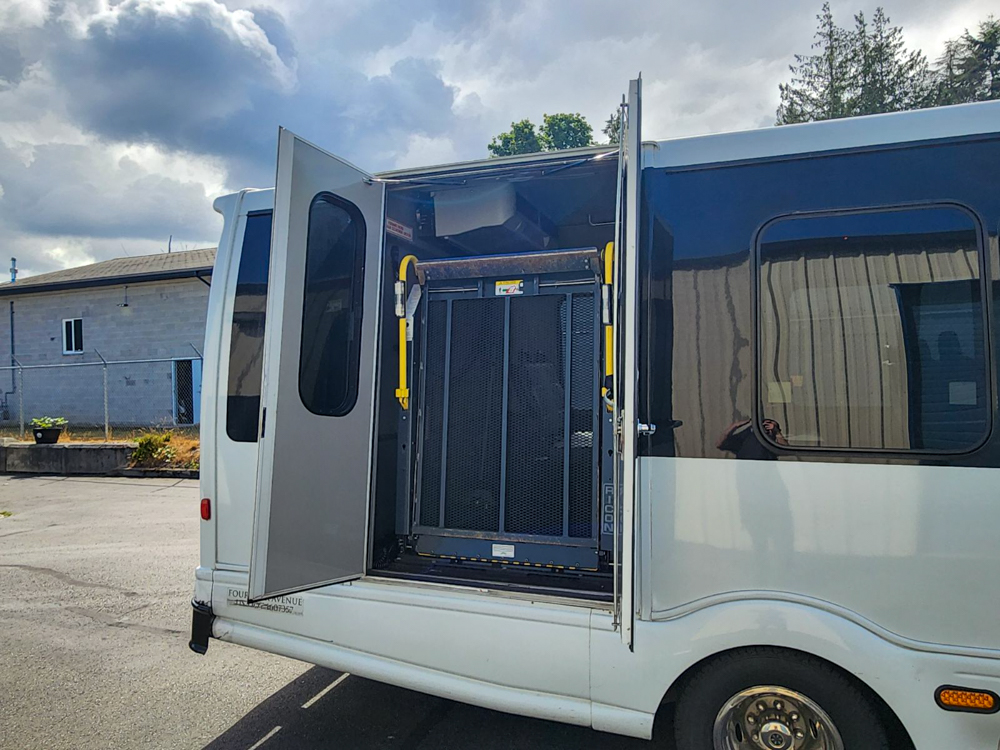 2013 Turtle Top Odyssey Exterior wheelchair lift