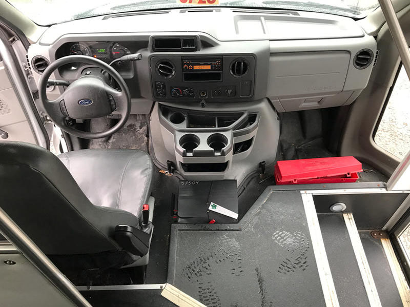 2016 StarTrans Senator II interior view, driver's compartment