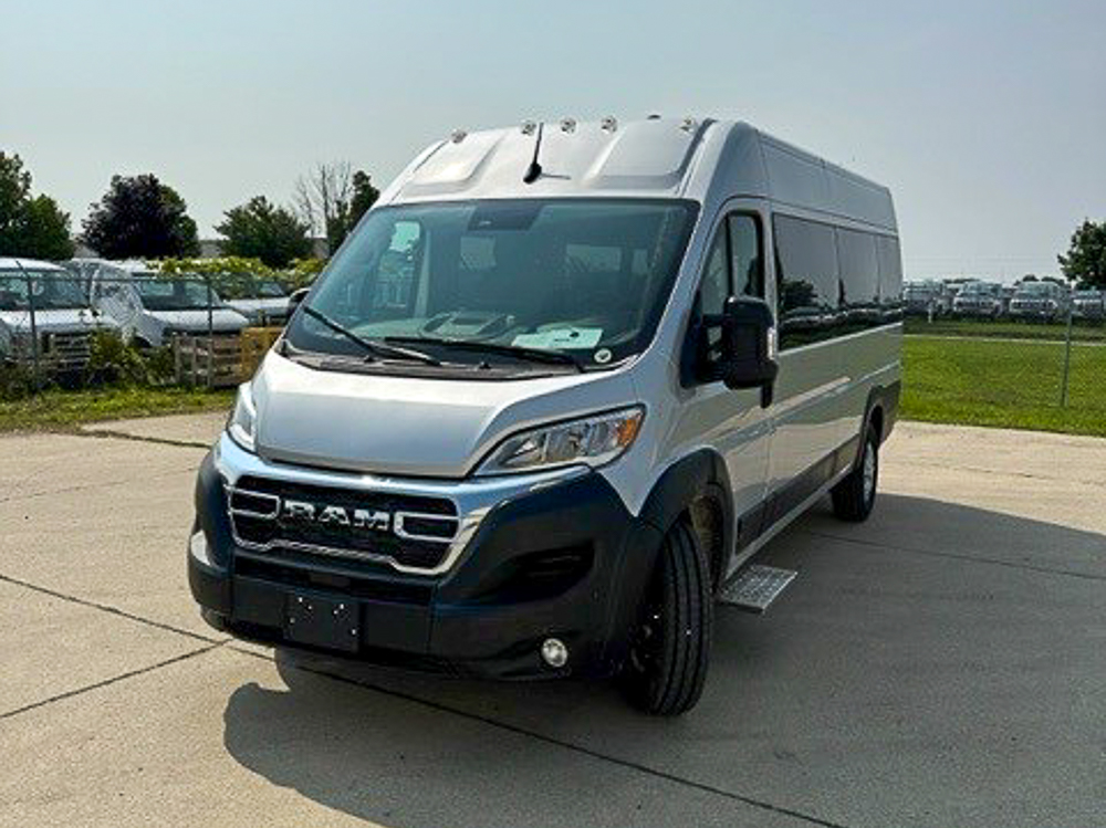 Forest River RAM ProMaster 3500 14&0 Silver Exterior front of van