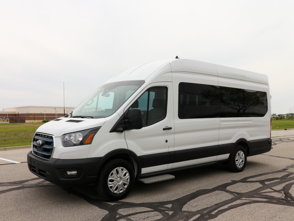 2023 Ford E-Transit Gamechanger driver front side