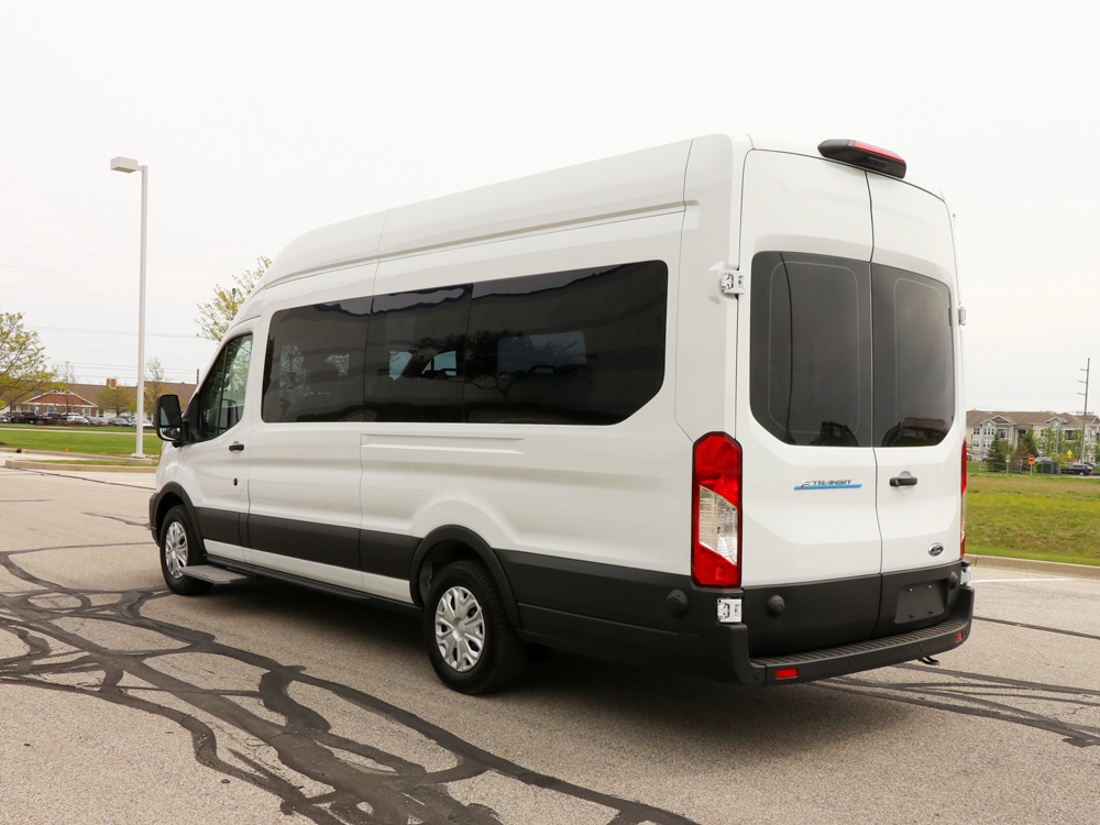 2023 Ford E-Transit Gamechanger driver rear side