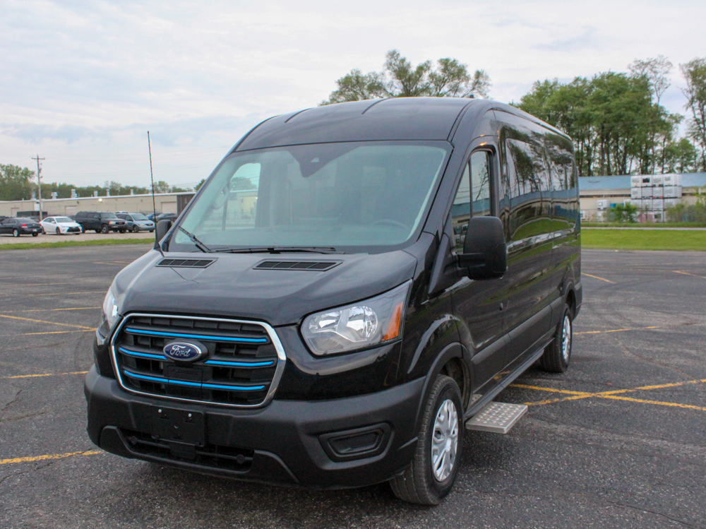 2023 Ford E-Transit Executive 11&0 Rear Luggage front driver's side view