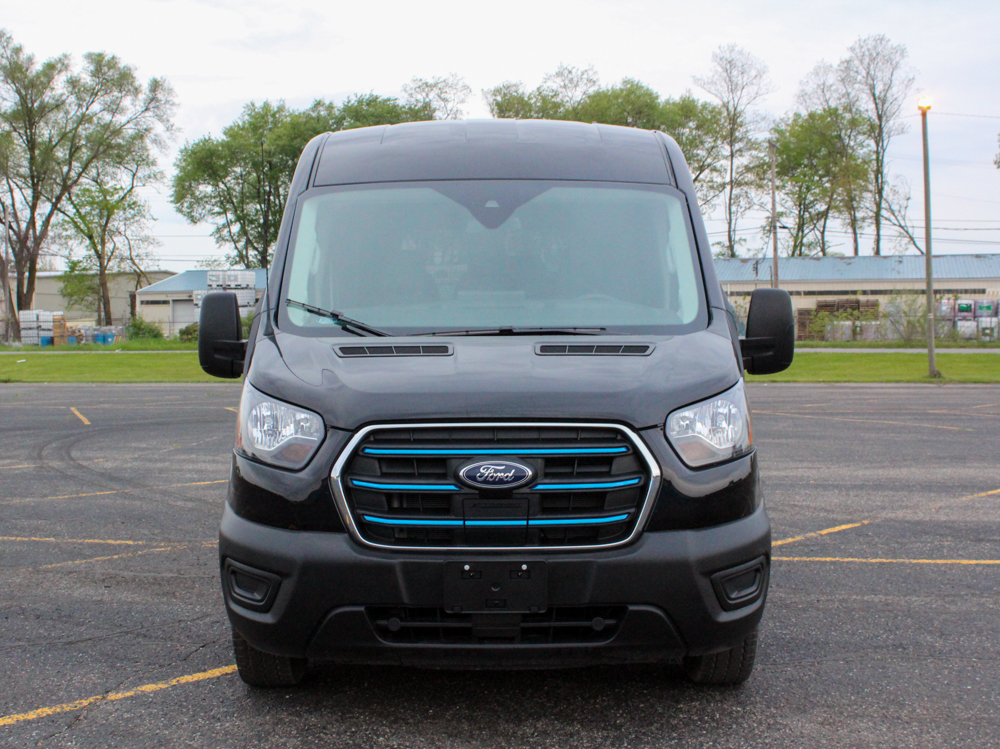 2023 Ford E-Transit Executive 11&0 Rear Luggage front of van