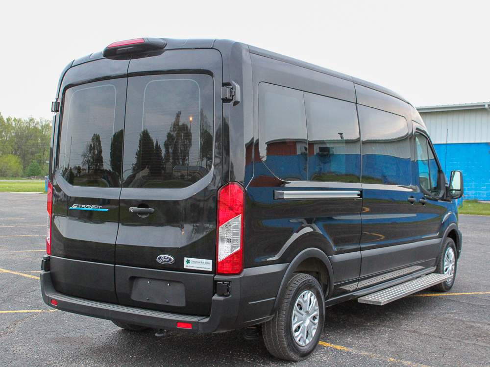 2023 Ford E-Transit Executive Van side rear