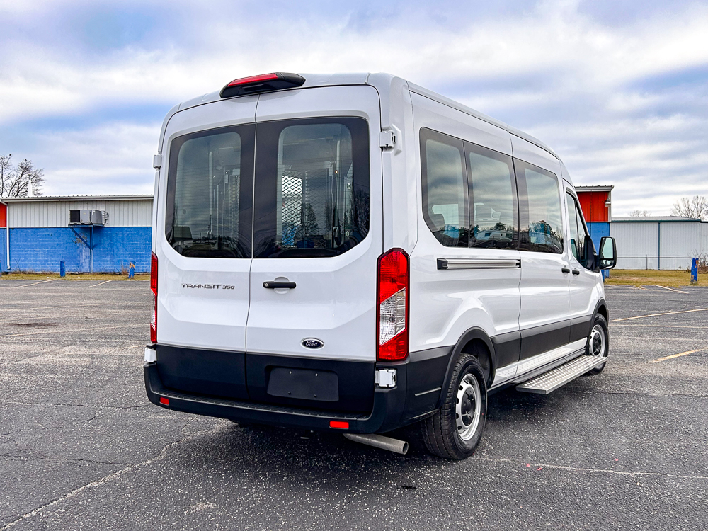 2023 Ford Transit Passenger Van 4&2 Rear Ramp