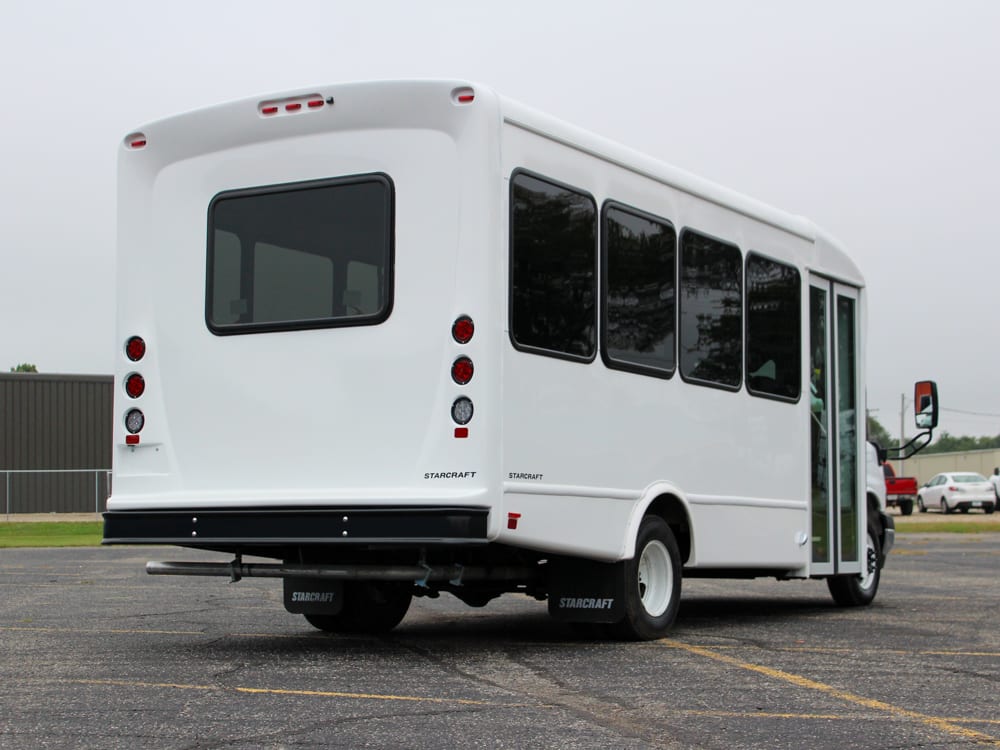 2023 Starcraft Allstar 22 Perimeter Seating 14&0 rear passenger side of bus