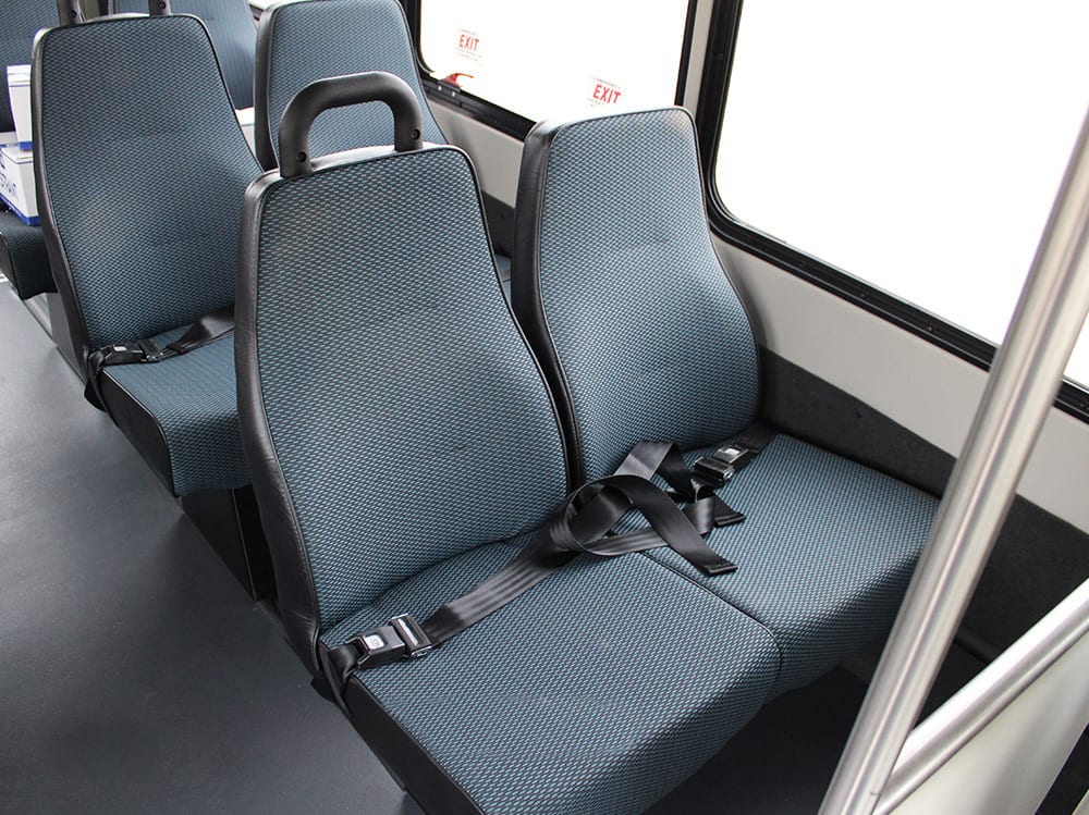 2023 Starcraft Allstar 22 14& Chevy interior view close up of seats