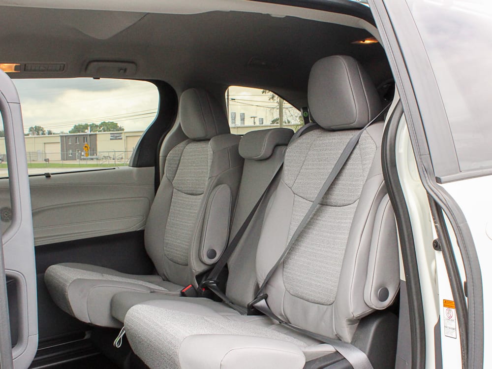 2023 BraunAbility Sienna LE Rear Entry interior side door