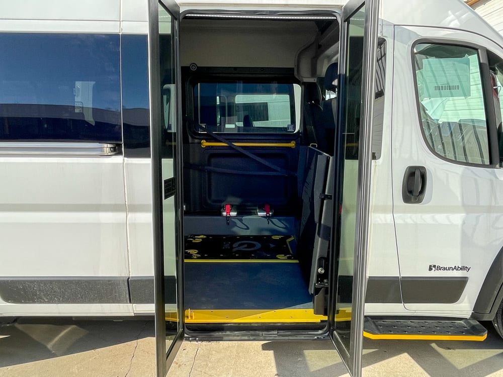 2023 BraunAbility ProMaster 3500 9&2 Q'Straint BUY AMERICA