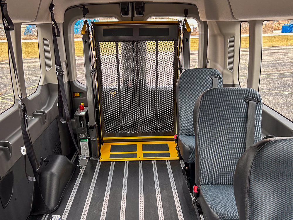 2023 Ford Transit Passenger Van 4&2 Rear Ramp