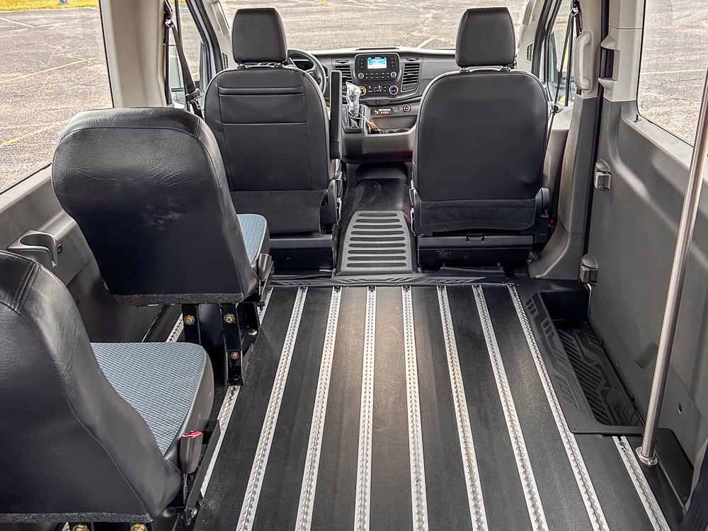 2023 Ford Transit Passenger Van 4&2 Rear Ramp