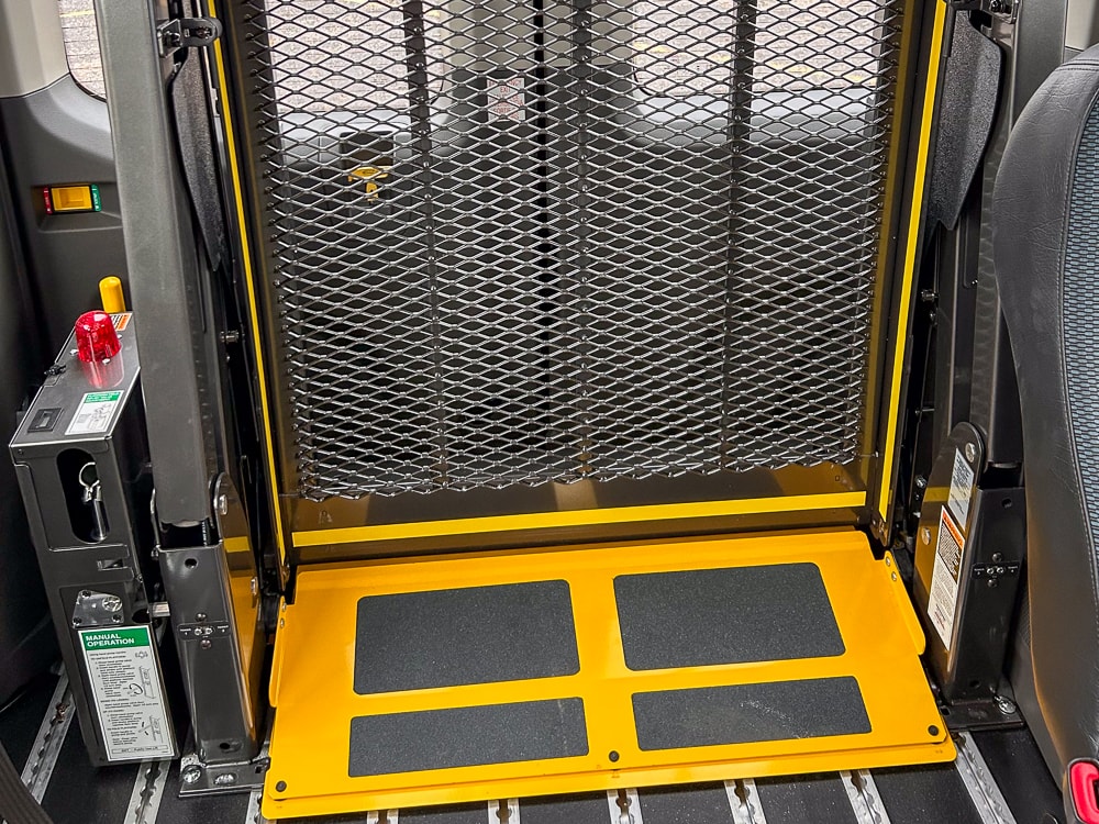 2023 Ford Transit Passenger Van 4&2 Rear Ramp