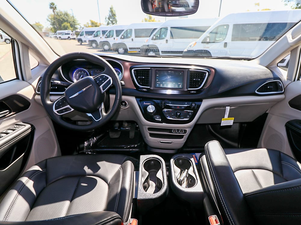 2021 BraunAbility Chrysler Voyager LX side Entry Gas 4&1 driver's area