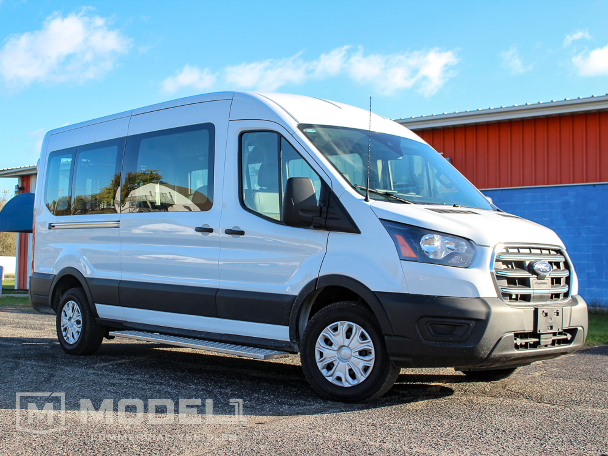 2023 Ford E-Transit Full Size Passenger Van Hero