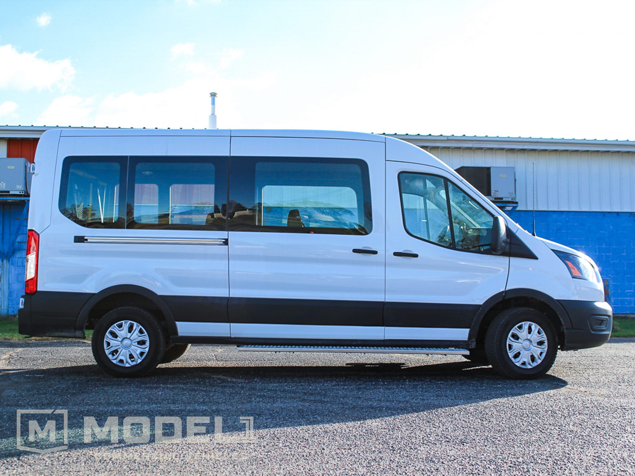 2023 Ford E-Transit Full Size Passenger Van Passenger Side