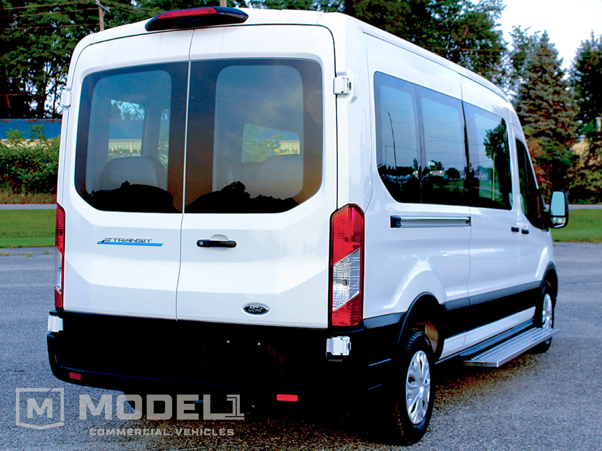 2023 Ford E-Transit Full Size Passenger Van Passenger Rear