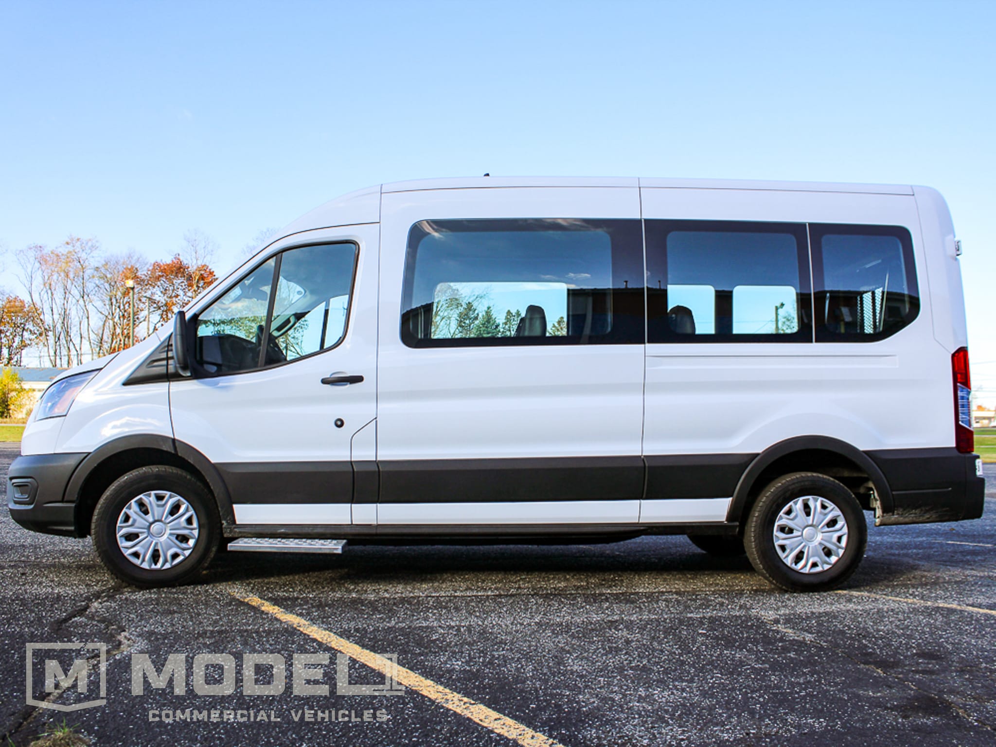 2023 Ford E-Transit Full Size Passenger Van Driver Side